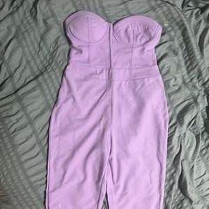 purple jumpsuit